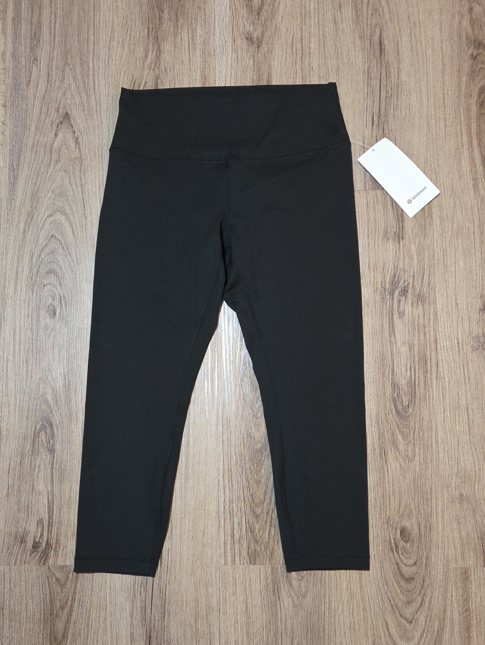 Lululemon Wunder Train High-Rise Crop 23" *Black Size 12 NWT